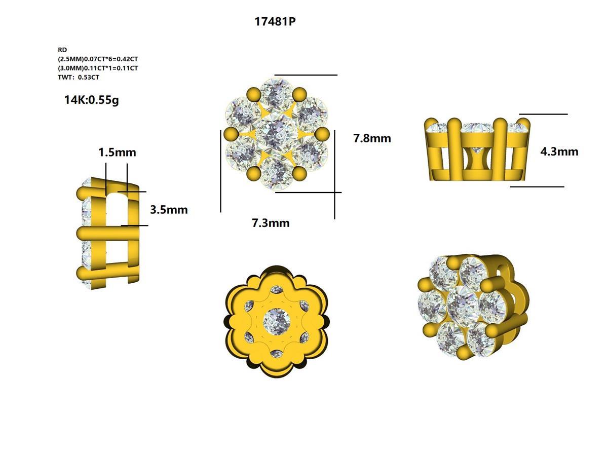 17481P Pendant With Diamond