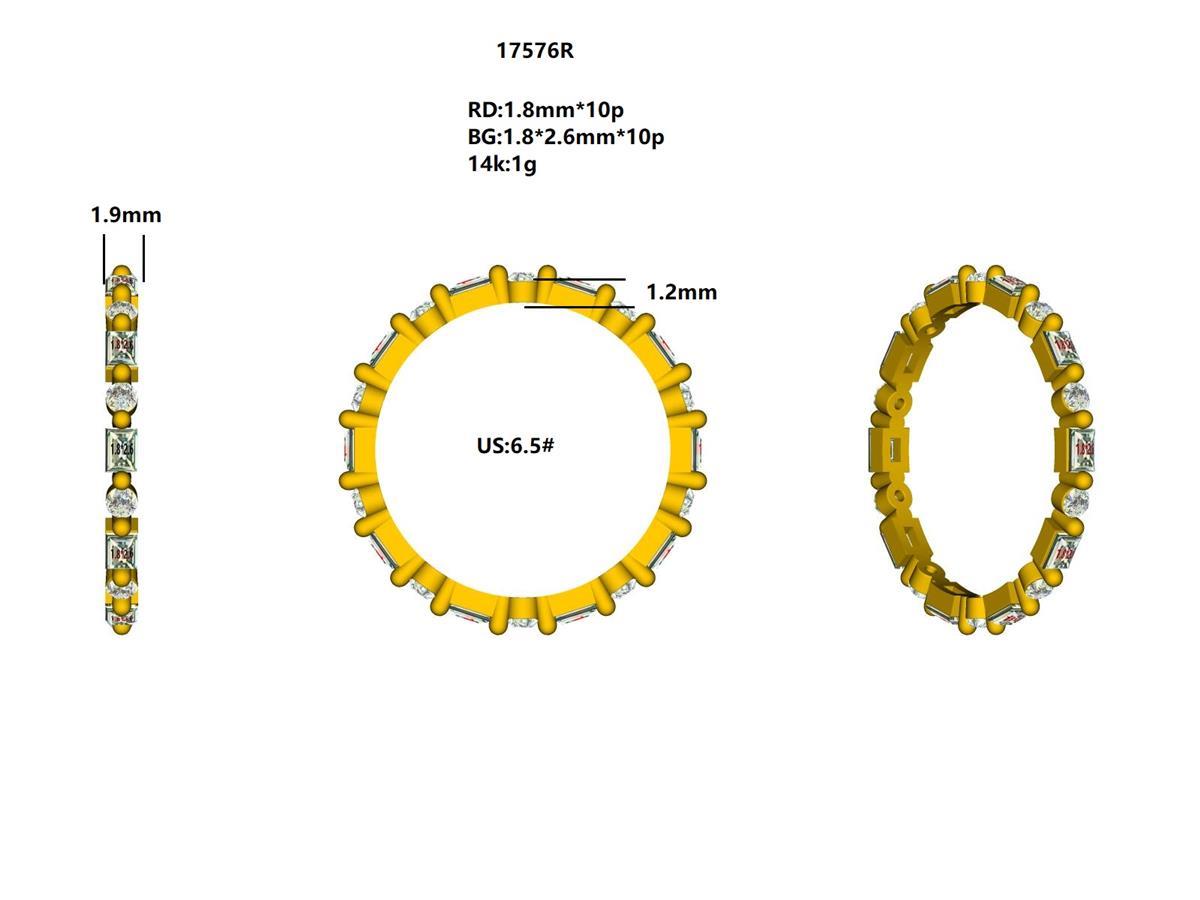 17576R Ring With Diamond