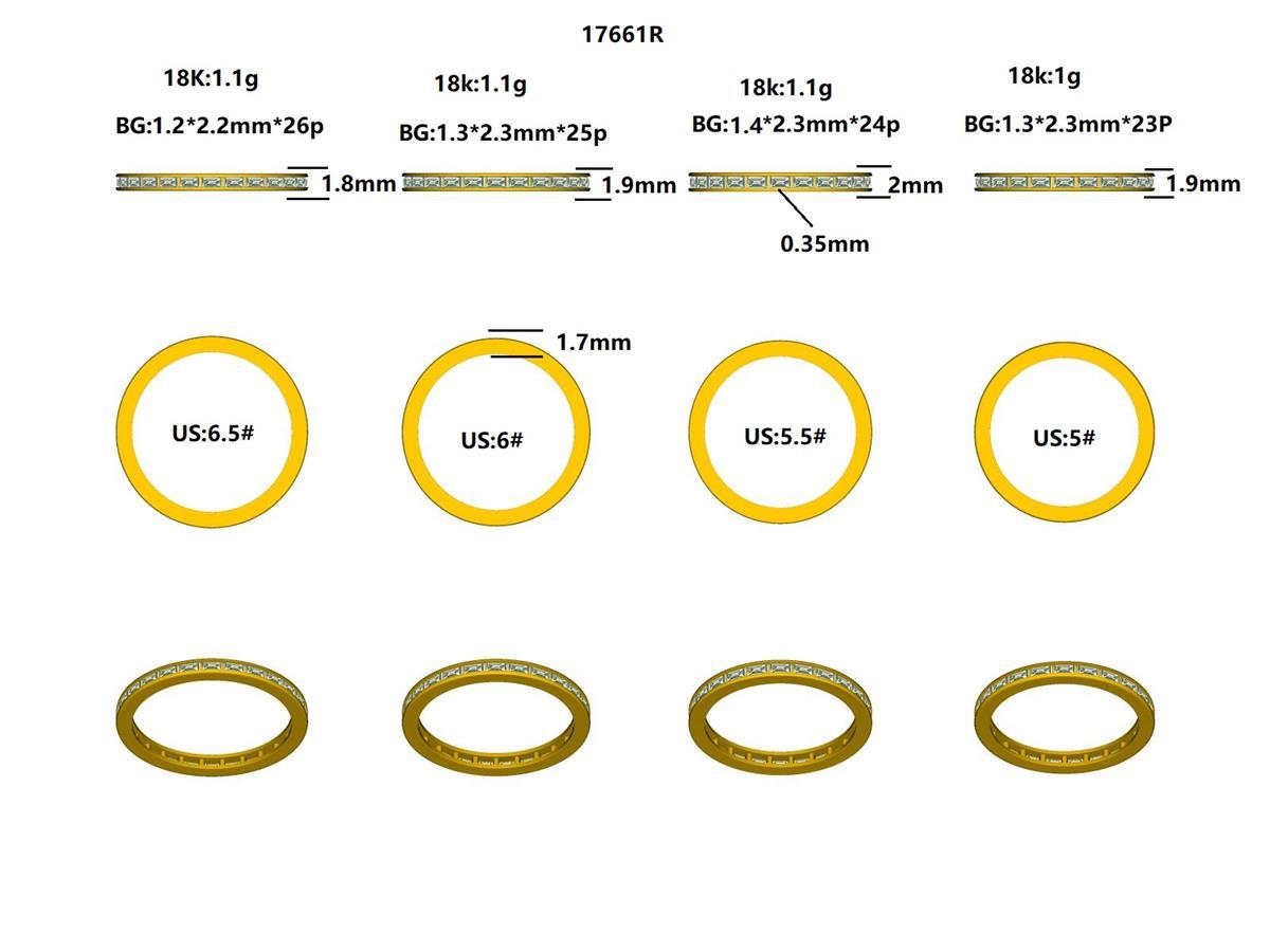 17661R Ring With Diamond