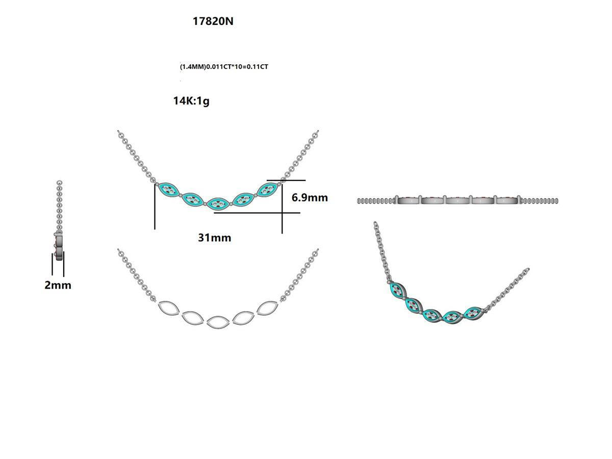 17820N Necklace With Diamond