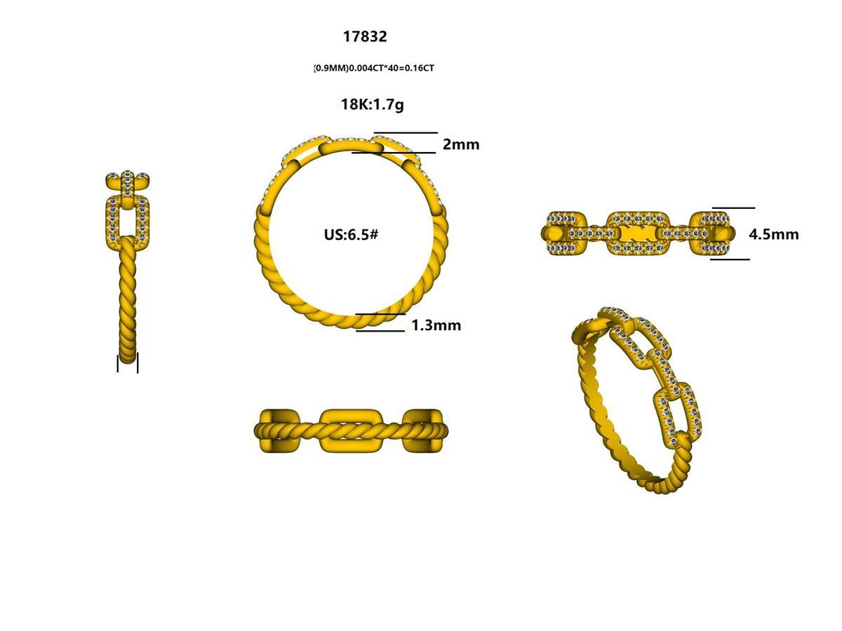 17832R Ring With Diamond