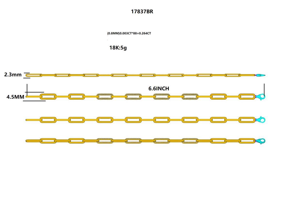 17837BR Bracelet With Diamond
