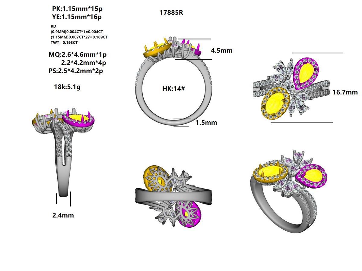 17885R Ring With Diamond