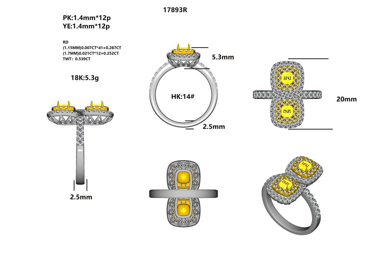 17893R Ring With Diamond