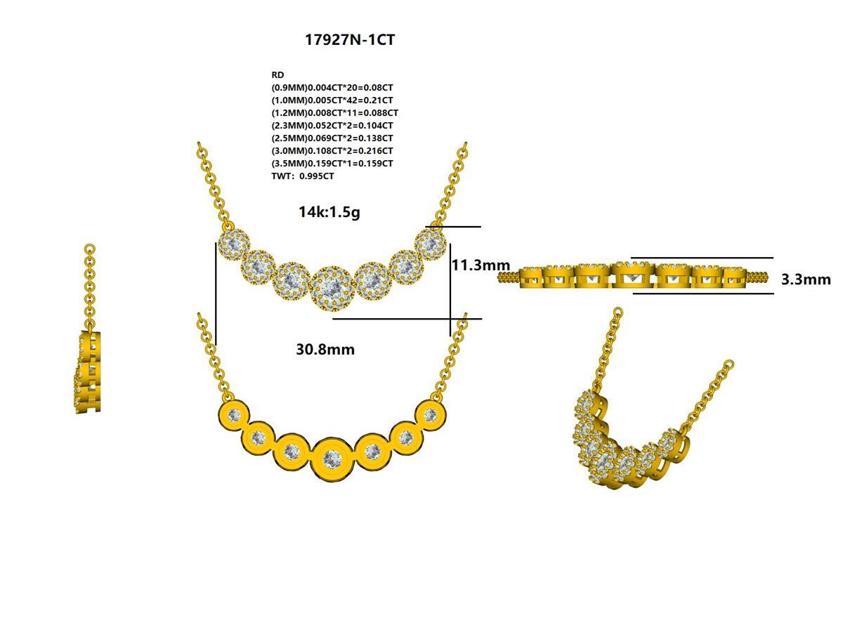 17927N Necklace With Diamonds