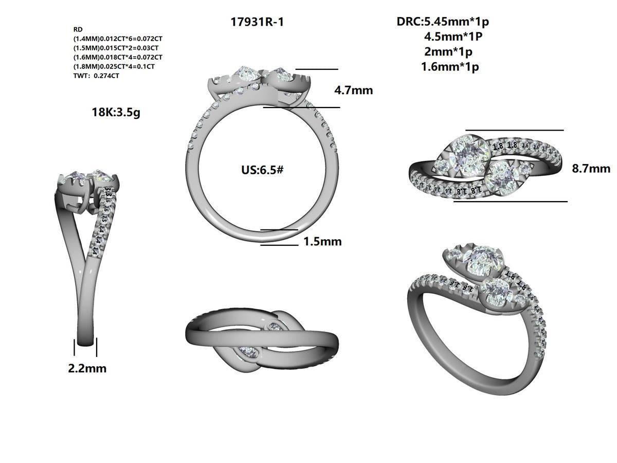 17931R Ring With Diamond