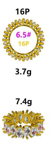18010R-50PT Ring With Diamond