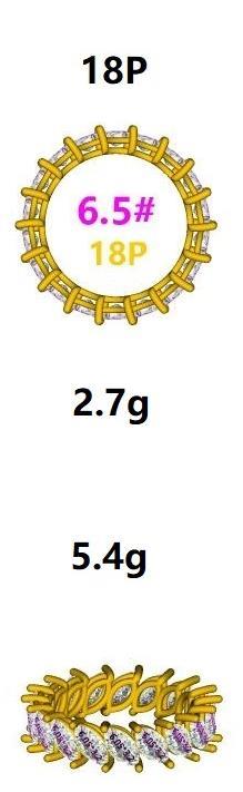 18011R-25PT Ring With Diamond