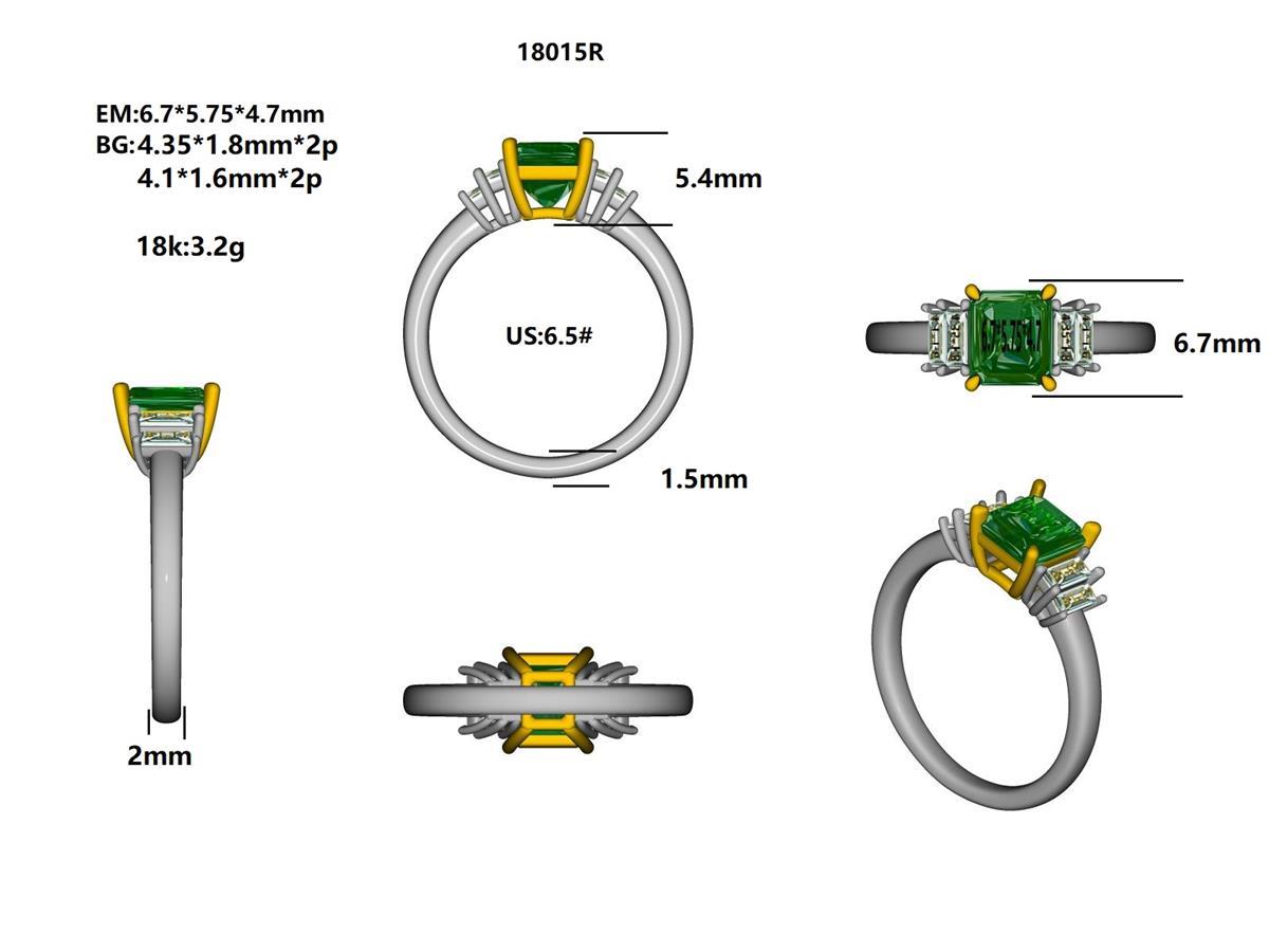 18015R Ring With Diamond