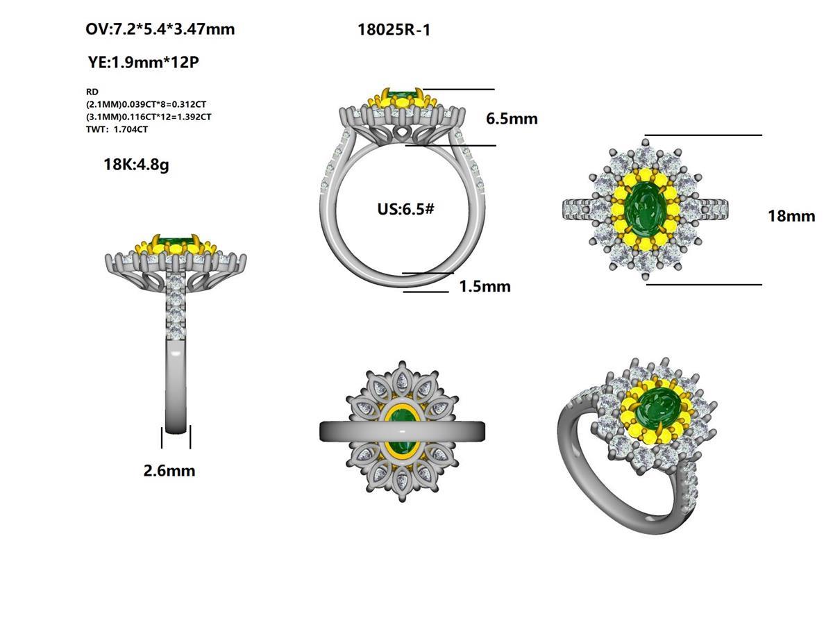 18025R Ring With Diamond