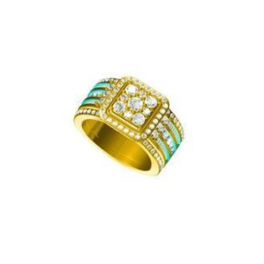 18035R Ring With Diamond