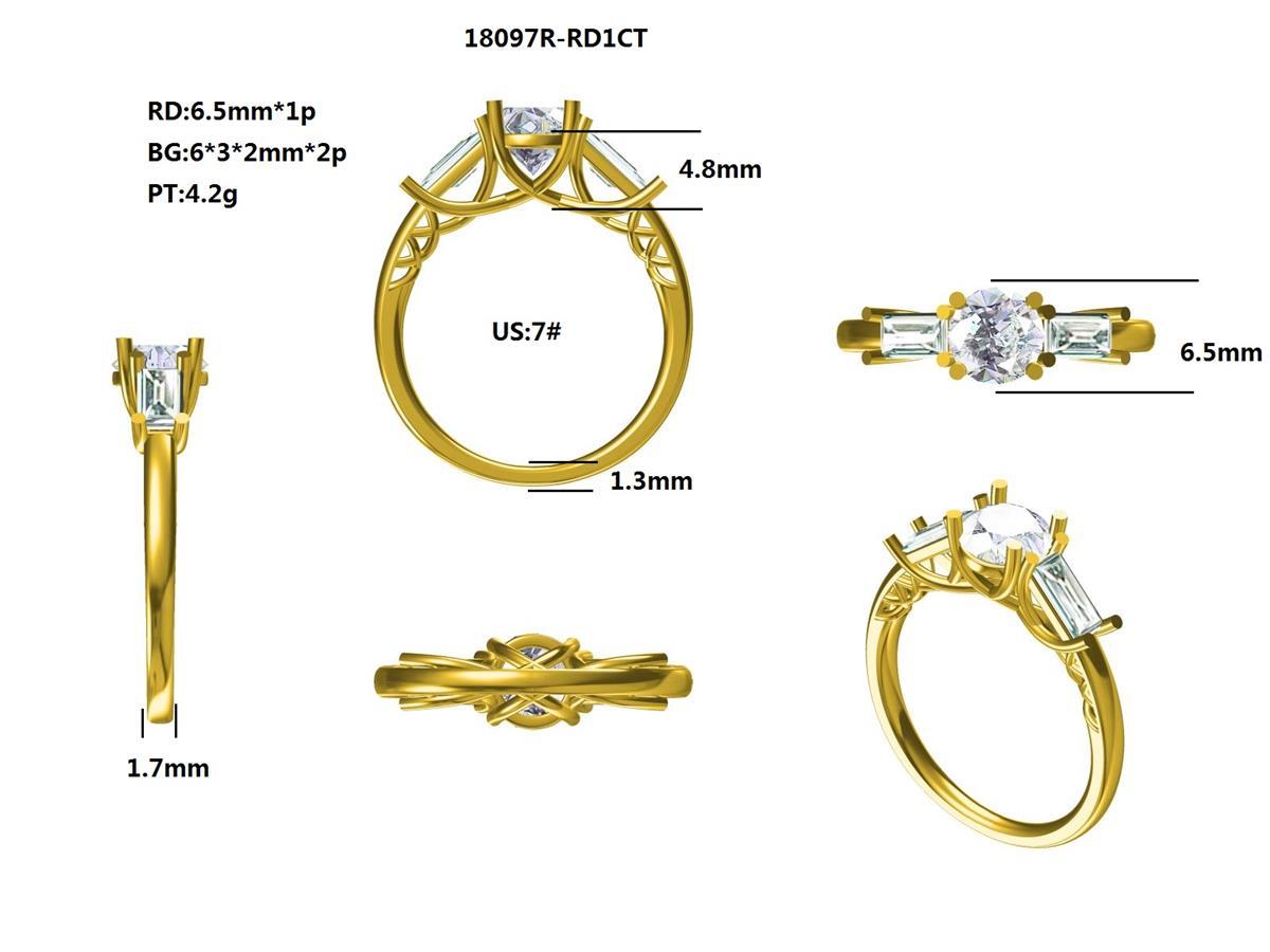 18097R-RD1CT Ring With Diamond