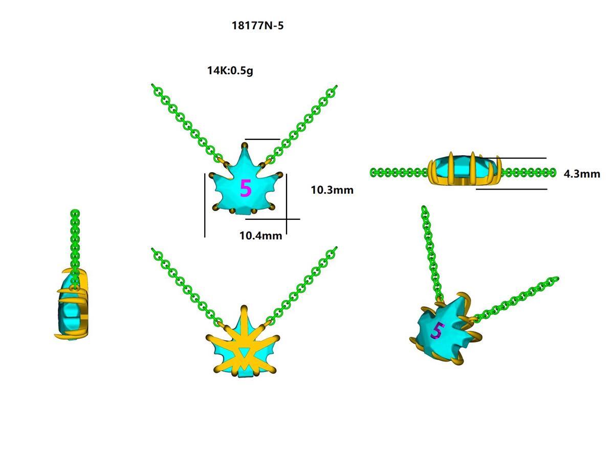 18177N Necklace With Diamond