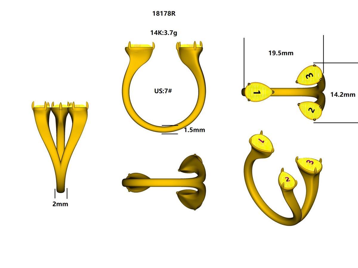 18178R Ring With Diamond