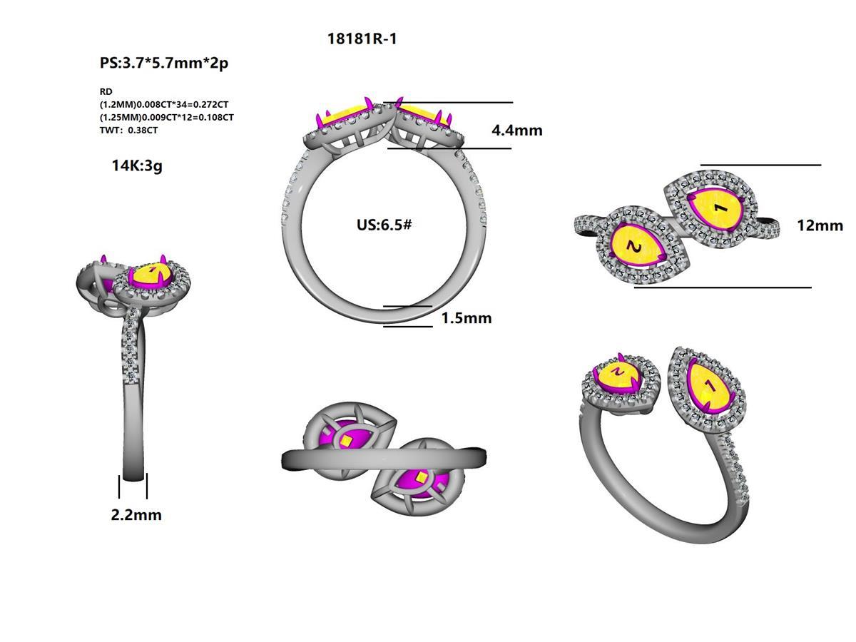 18181R Ring With Diamond