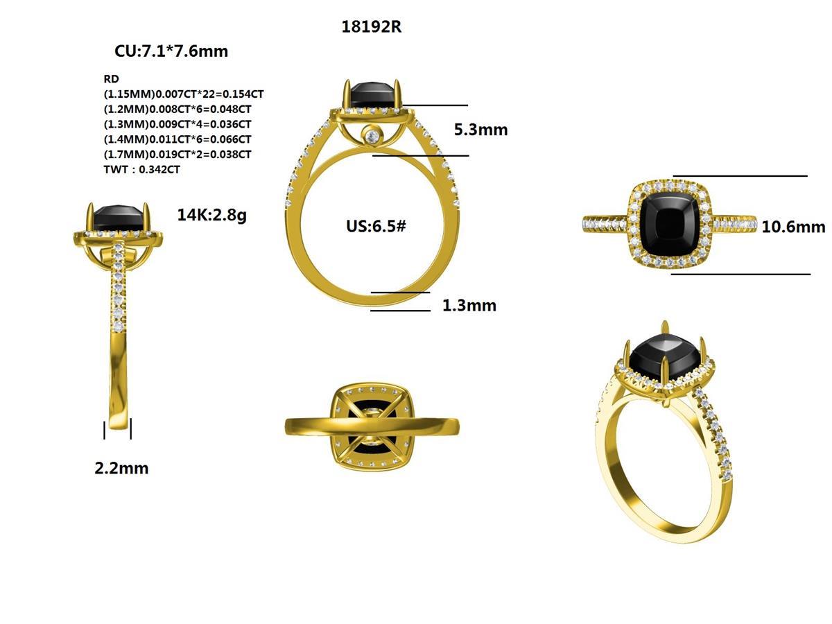 18192R Ring With Diamond