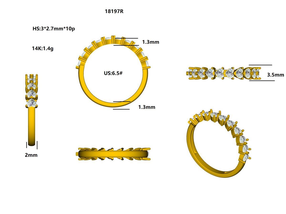 18197R Ring With Diamond