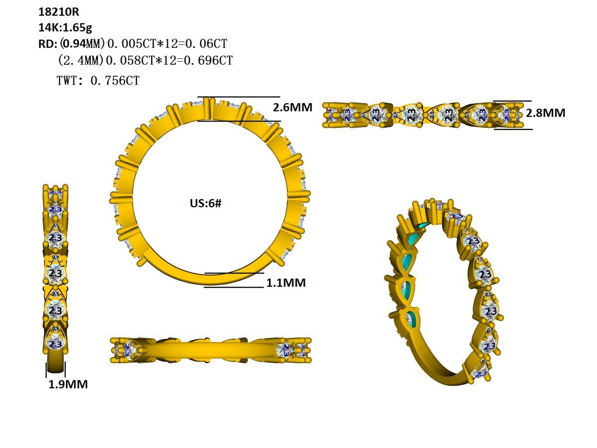 18210R Ring With Diamond