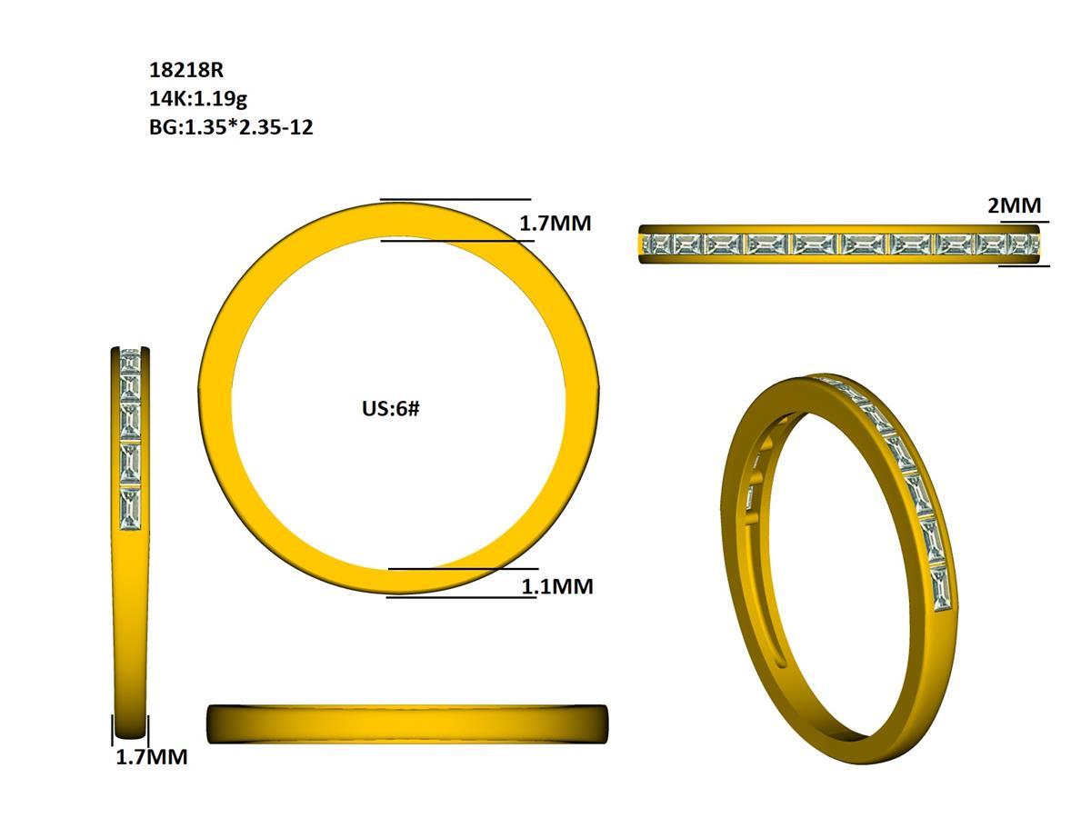 18218R Ring With Diamond