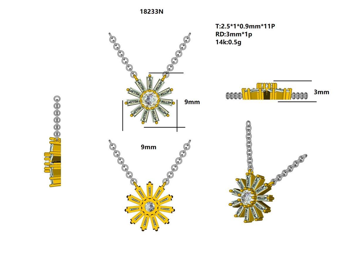 18233N Necklace With Diamond