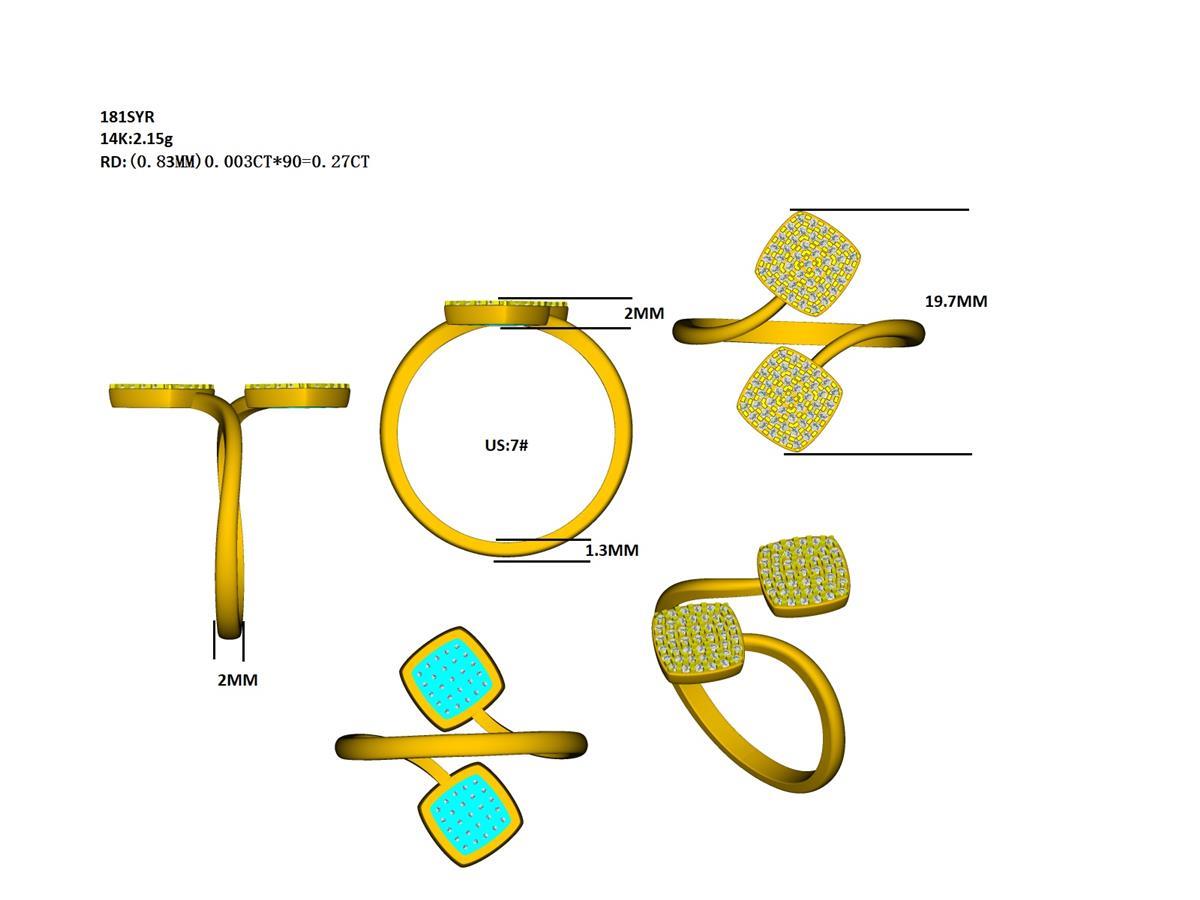 18267R Ring With Diamond