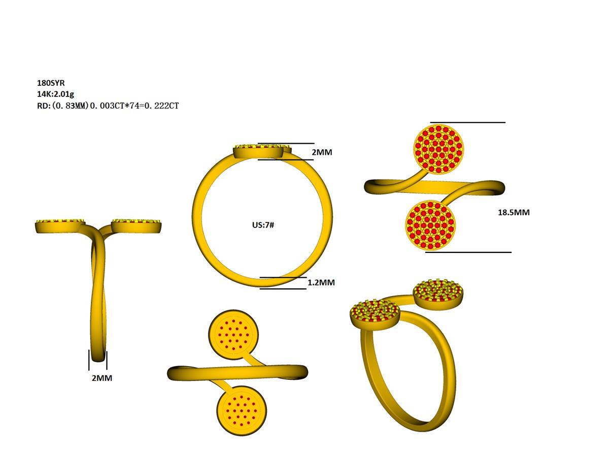 18268R Ring With Diamond