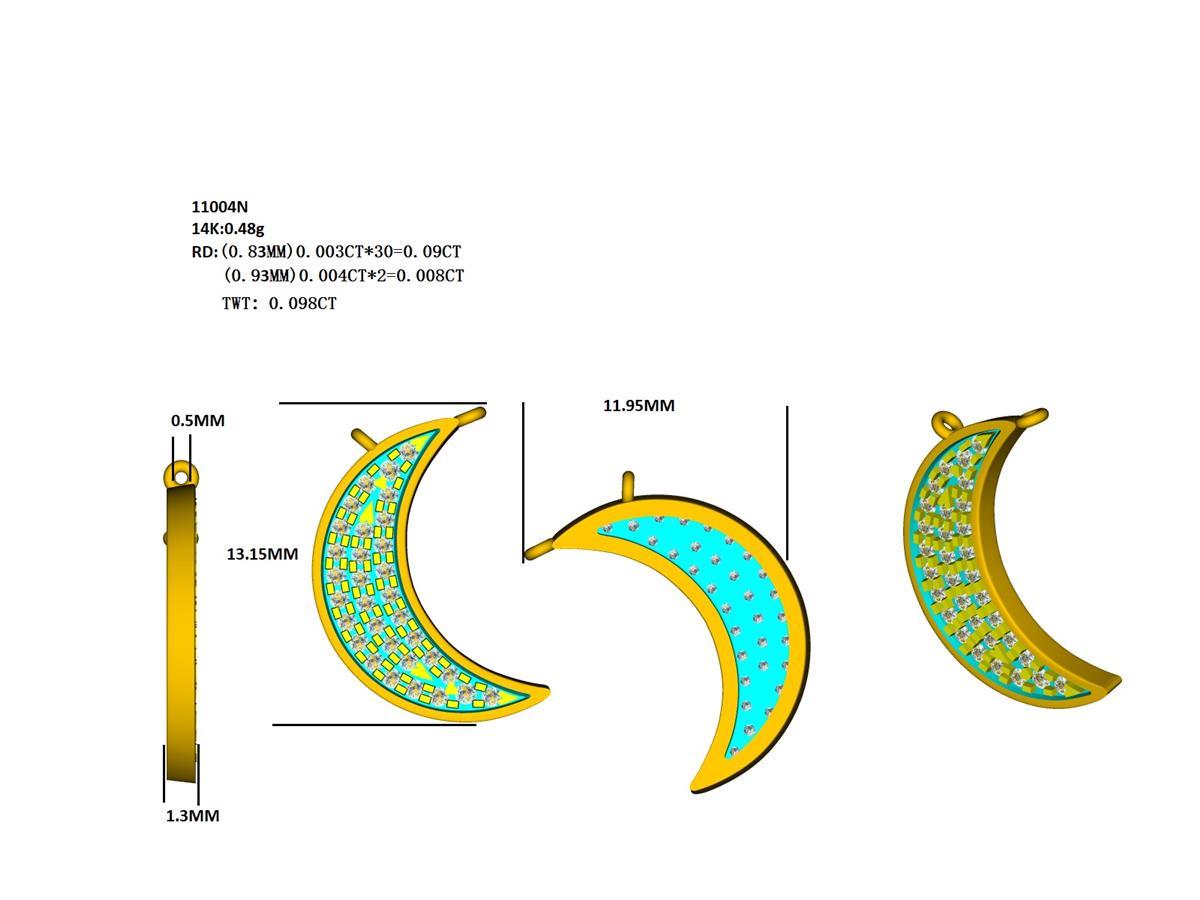 18286N Necklace With Diamond