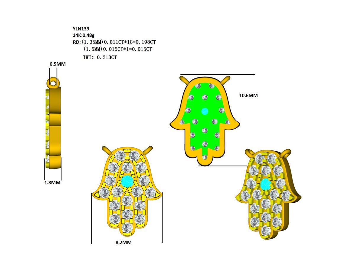 18289N Necklace With Diamond