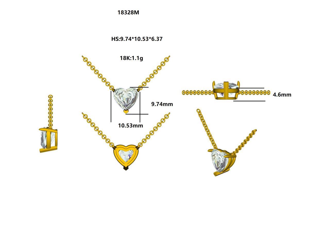 18328N Necklace With Diamond