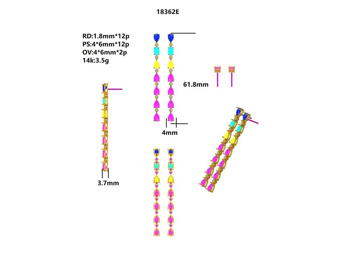 18362E Earring With Diamond