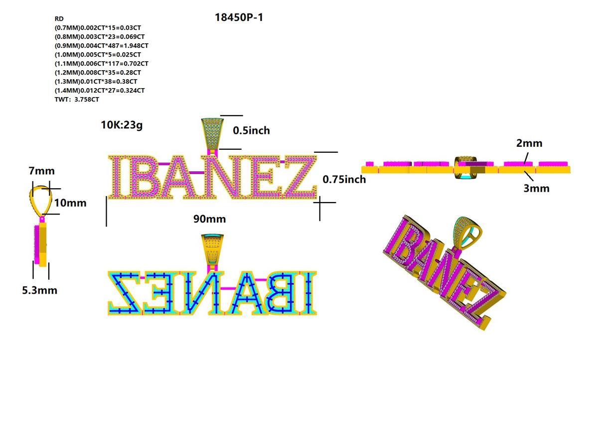 18450P Pendant With Diamond