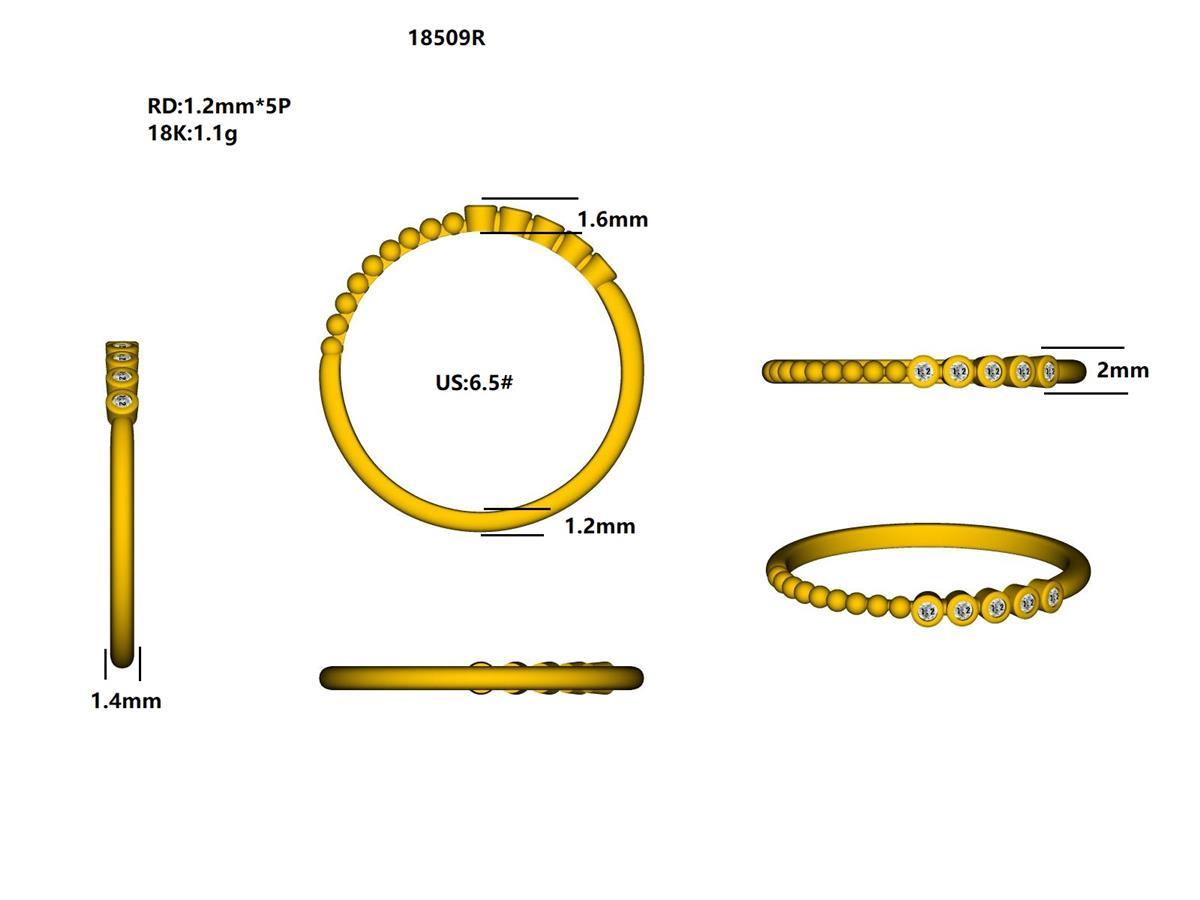 18509R Ring With Diamond