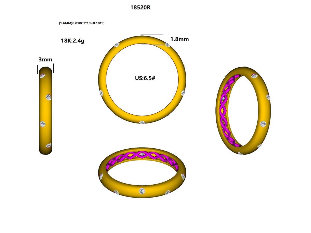 18520R Ring With Diamond