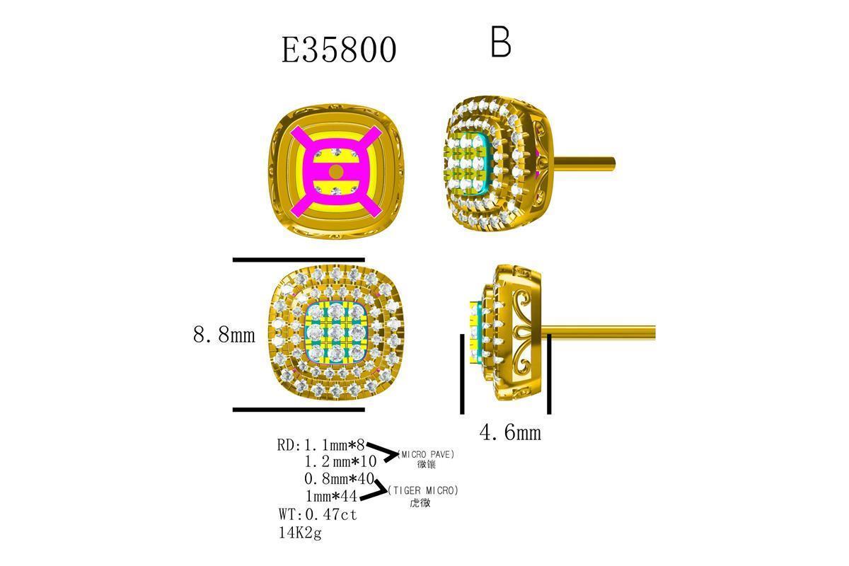 19320E EARRINGS WITH DIAMONDS