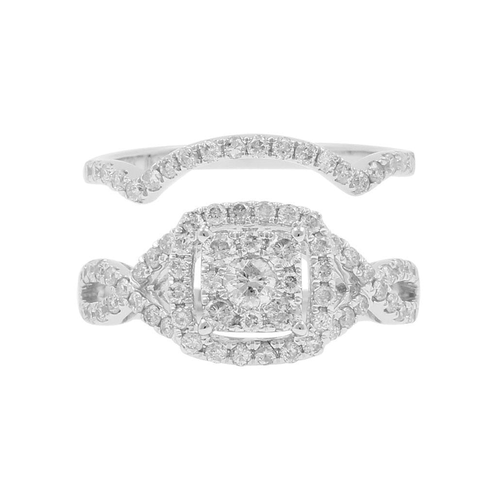 12935R Ring With Diamonds