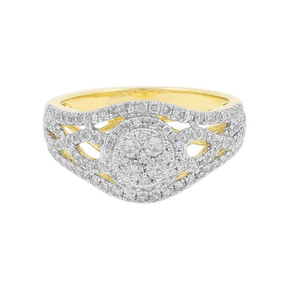 13231R Ring With Diamonds