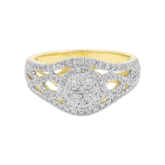 13231R Ring With Diamonds