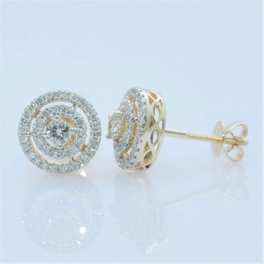 13810E Earring With Diamond