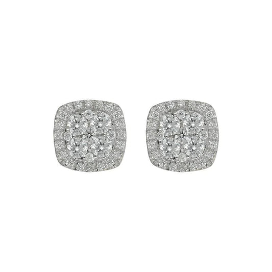 13899E-0.5CT Earring With Diamond