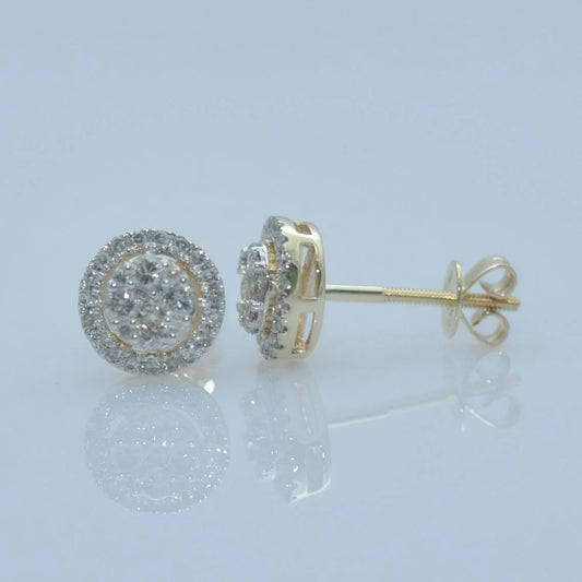 13900E-0.5CT Earring With Diamond