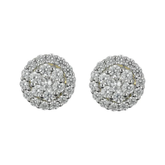 13903E-1CT Earring With Diamond
