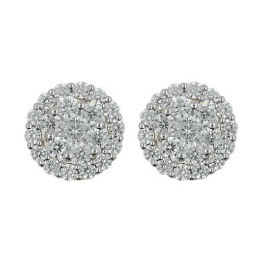 13903E-2CT Earring With Diamond