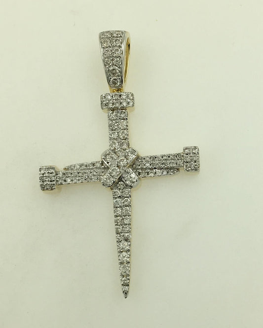 14225P-1.5''Pendant With Diamond