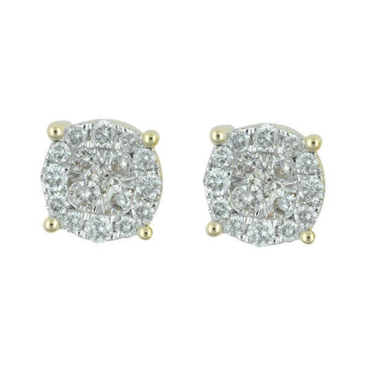 14228E-2CT Earring With Diamonds