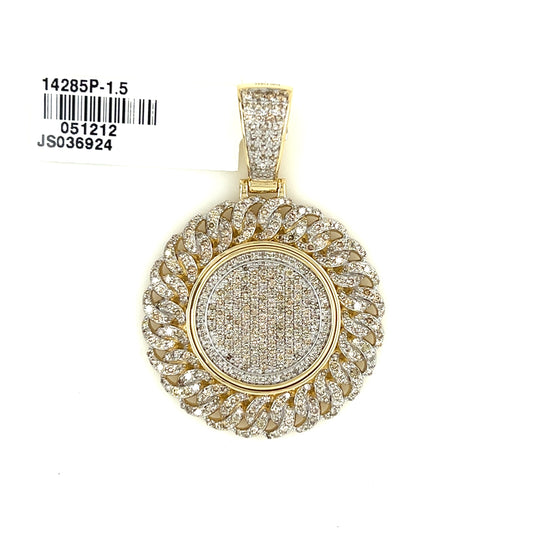 14285P-1.5 Pendant With Diamond
