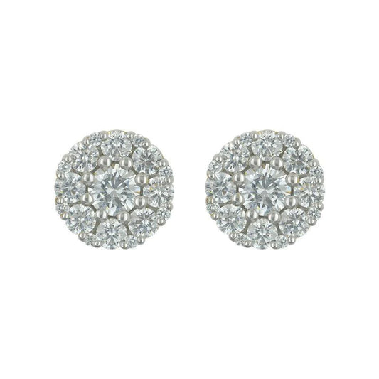 14289E-12MM Earring With Diamond
