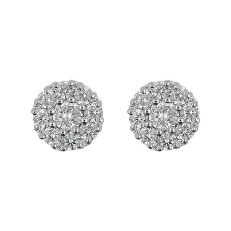 14289E-8MM Earring With Diamond