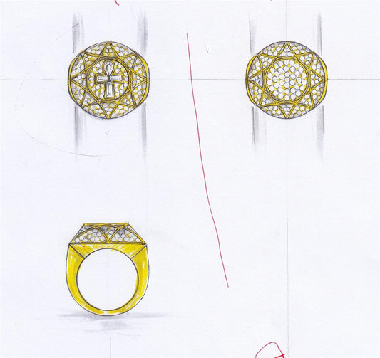 14425R Ring With Diamond