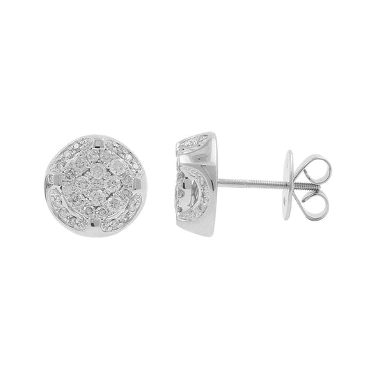 15307E-0.75CT Earring With Diamond