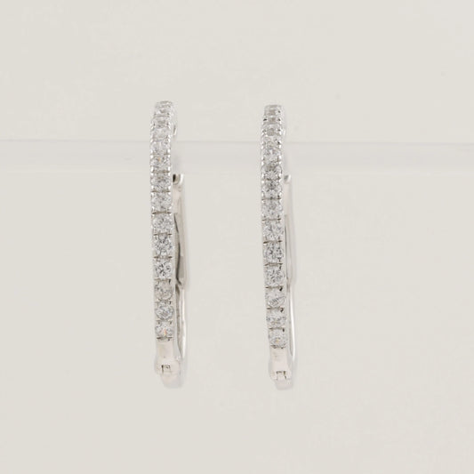 15711E-0.50CT Earring With Diamond